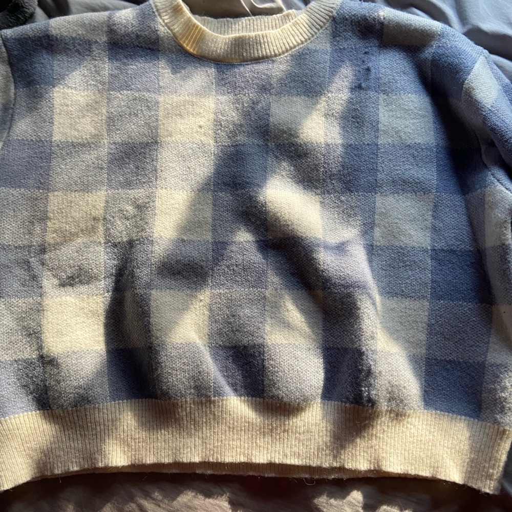Gingham Sweater